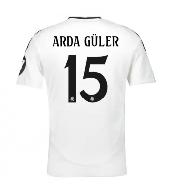 Real Madrid Arda Guler #15 Hjemmebanetrøje 2024-25 Kort ærmer